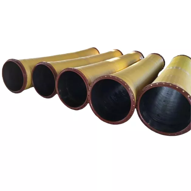 Hvorfor stor diameter flangede gummislanger overlever stift stål?