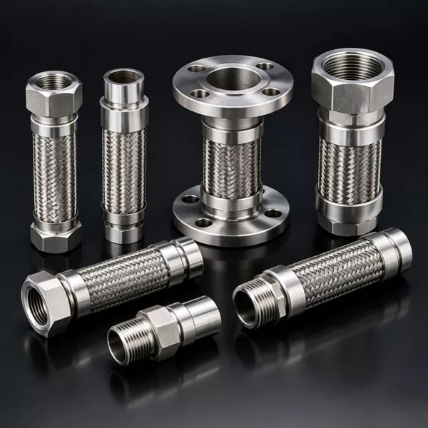 Metal slangeforbindelse